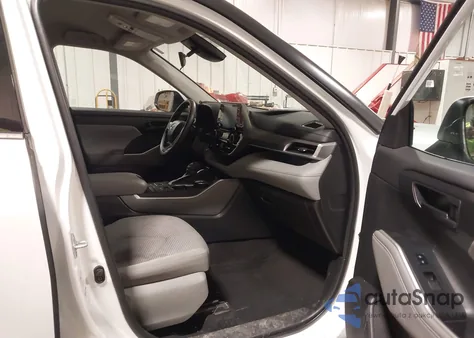 2022 Toyota Highlander L from USA, damaged, VIN 5TDCZRBH7NS582600